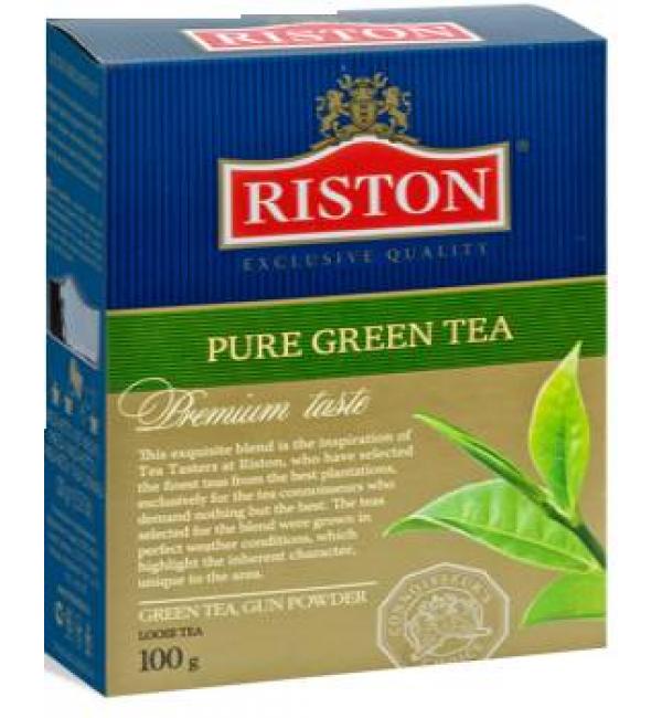 Чай зеленый Riston Pure green tea 100г