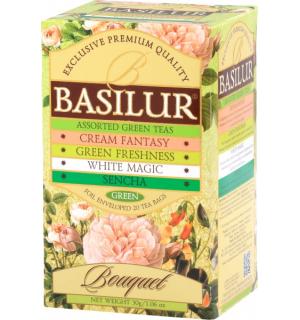 Чай зеленый Basilur Bouquet SENCHA 18г (25 пак.)