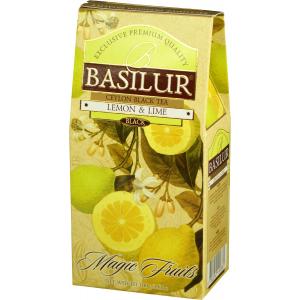 Чай черный Basilur Lemon&Lime 100г