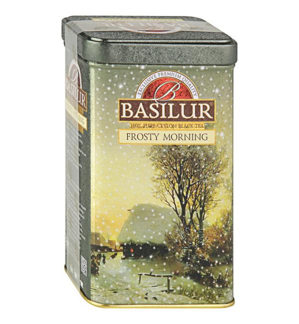 Чай черный Basilur Festival Морозное утро 85г (ЖБ)