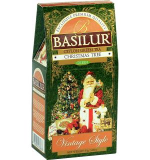 Чай зеленый Basilur Vintage style Рождественская ель 85г