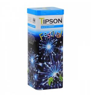 Чай черный Tipson Festival Blackcurrant 75г