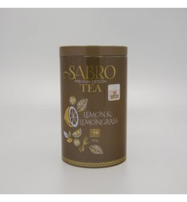 Чай зеленый Sabro Lemon&Lemongrass 100г