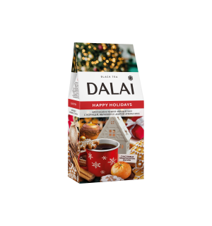 Чай черный Dalai Happy Holidays 70г