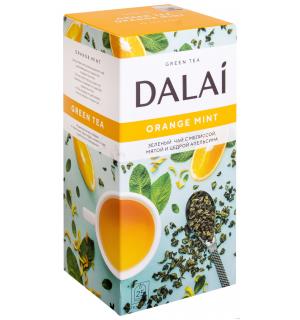 Чай зеленый Dalai Orange Mint 45г (25 пак.)