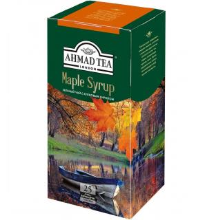 Чай зеленый Ahmad Tea Maple Syrup 37,5г (25 пак.)