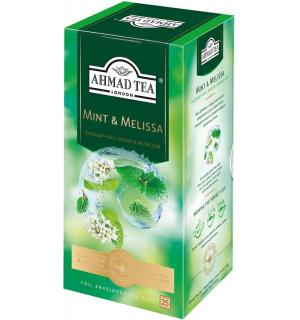 Чай зеленый Ahmad Tea Mint Melissa 45г (25пак.)