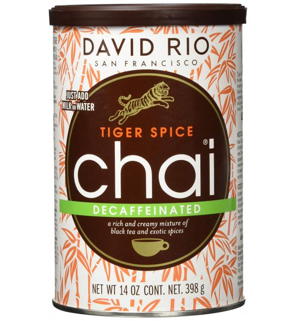 Чай черный David Rio Tiger Spice Chai Decaf 398г