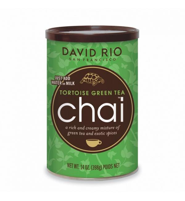 Чай черный David Rio Tortoise Green Tea Chai 398г