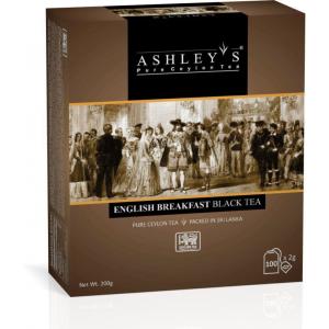 Чай черный Ashley S English Brreakfast 200г (100 пак.)