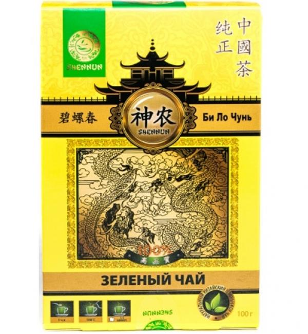 Чай зеленый Shennun Би Ло Чунь 100г