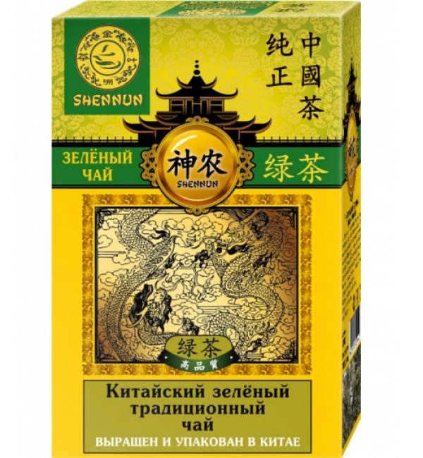 Чай зеленый Shennun Традиционный 100г