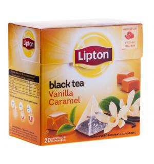 Чай черный Lipton Vanilla Caramel 34г (20 пак.)