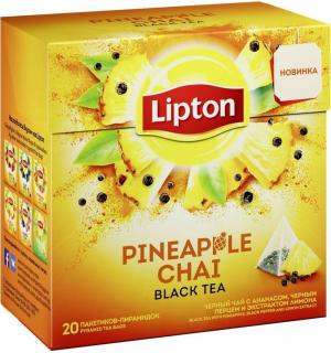 Чай черный Lipton Pineapple Chai 36г (20пак.)