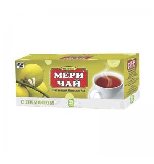 Чай зеленый Мери Чай Лимон 50г (25 пак.)