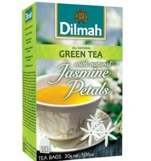 Чай зеленый Dilmah Jasmine 30г (20 пак.)