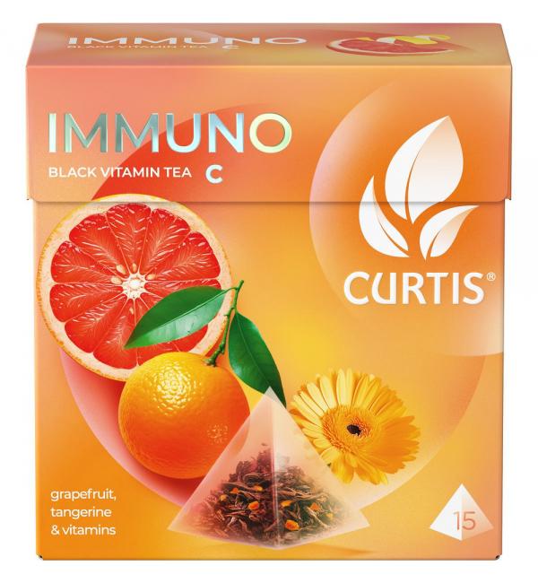 Чай черный CURTIS Immuno 25.5г (15 пак.)