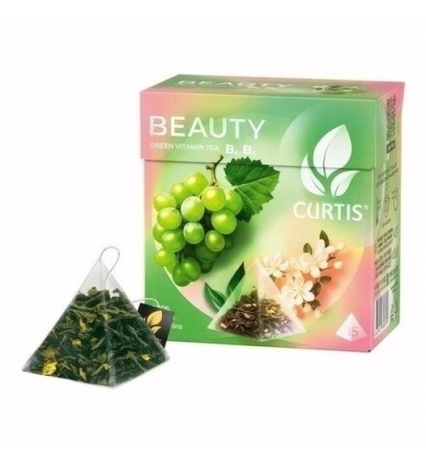 Чай зеленый CURTIS Beauty 25.5г (15 пак.)
