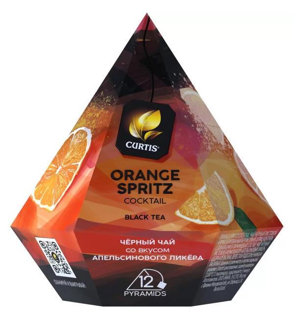 Чай черный CURTIS Orange Spritz Cocktail 24г (12 пак.)