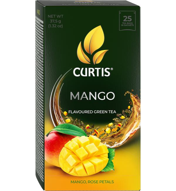 Чай зеленый CURTIS Mango 37.5г (25 пак.)