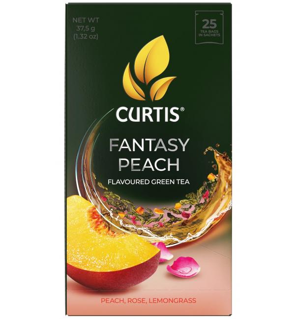 Чай зеленый CURTIS Fantasy Peach 37.5г (25 пак.)
