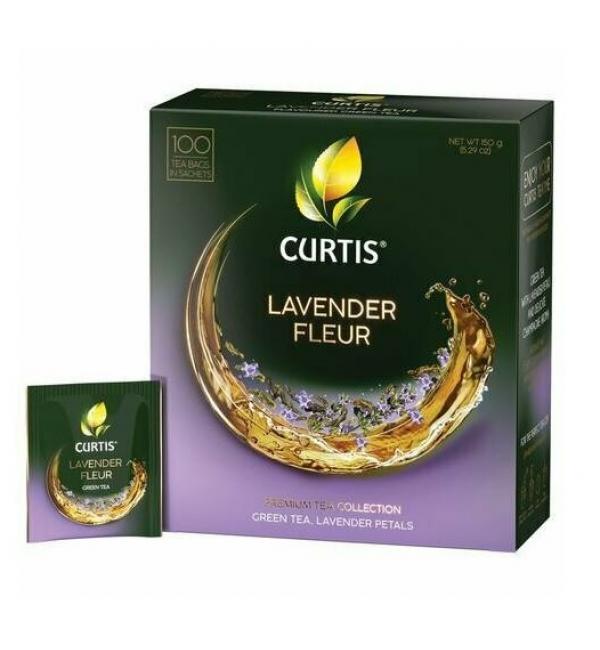 Чай черный CURTIS Lavender Fleur 150г (100 пак.)