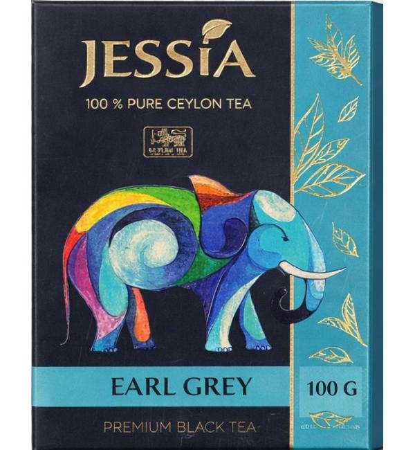 Чай черный Jessia Earl Grey 100г