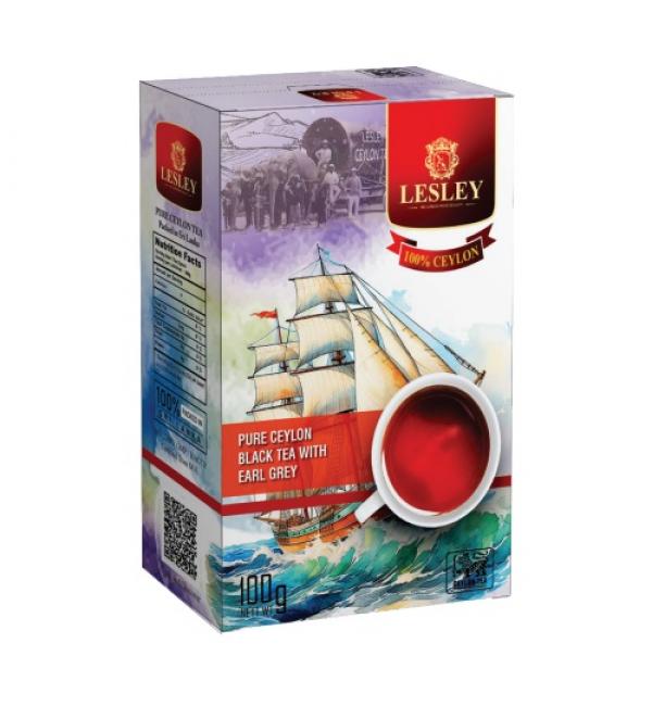 Чай чёрный Lesley Earl Grey 100г