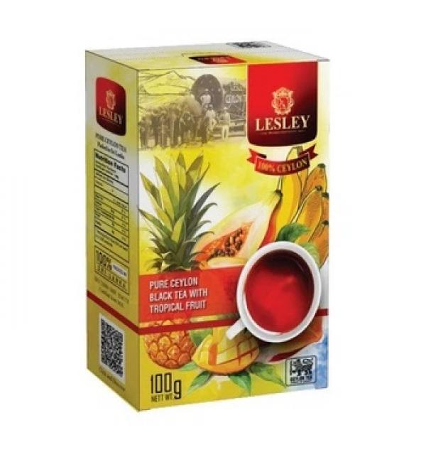 Чай черный Lesley Tropical Fruit 100г