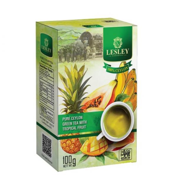 Чай зелёный Lesley Tropical Fruit 100г