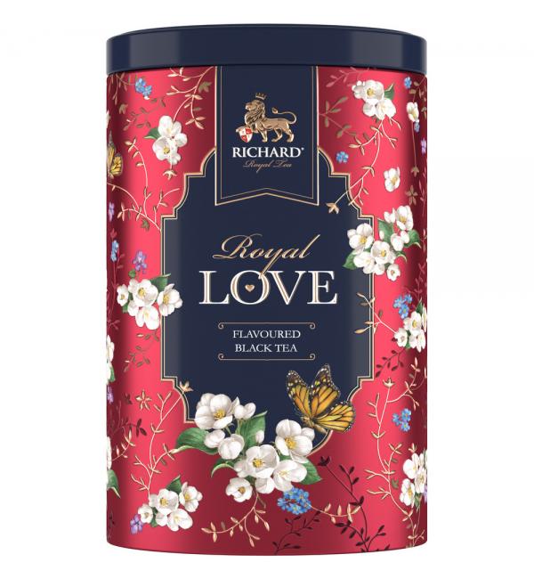 Чай черный Richard Royal Love 80г (Железная банка)
