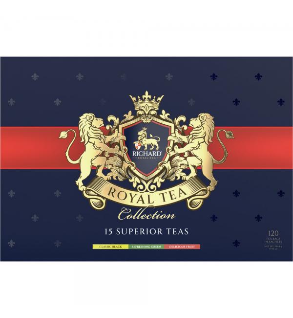 Чайный набор Richard Royal Tea Collection 224,8г (120 пак.)