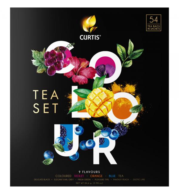 Чайный набор Curtis Colour Tea Set 84,6г (54 пак.)