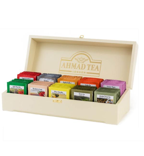 Чай черный и зеленый Ahmad Tea Tea Keeper 183г (100 пак.)