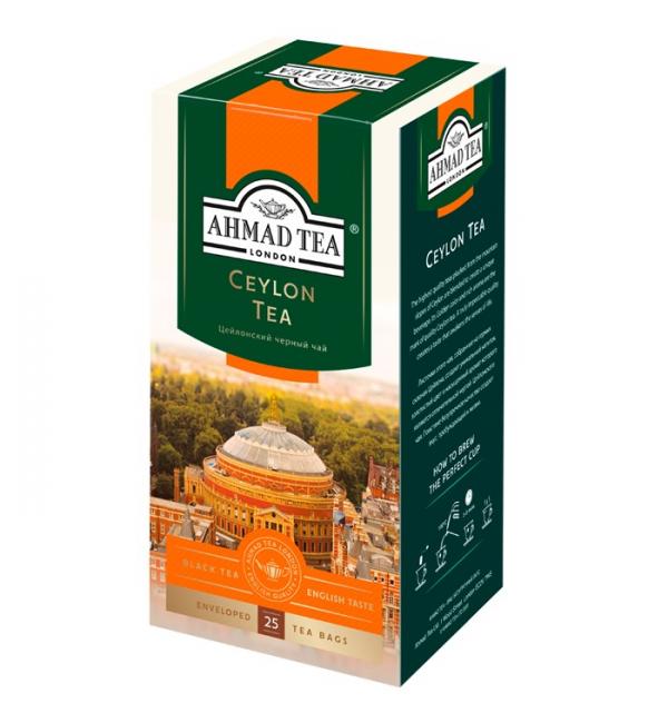 Чай черный Ahmad Tea Ceylon Enveloped 50г (25 пак.)