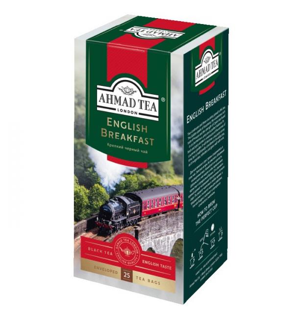 Чай черный Ahmad Tea English Breakfast Enveloped 50г (25 пак.)