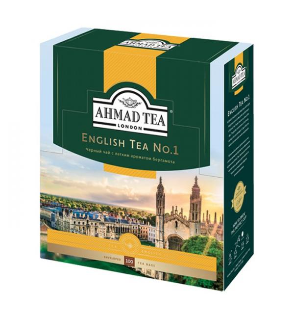 Чай черный Ahmad Tea English Tea No.1 Enveloped 200г (100 пак.)
