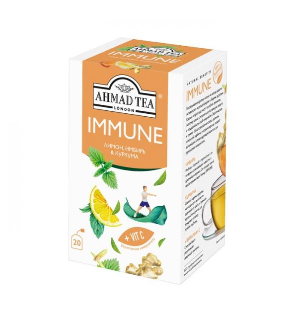 Чай травяной Ahmad Tea Natural Benefits Immune 30г (20 пак.)