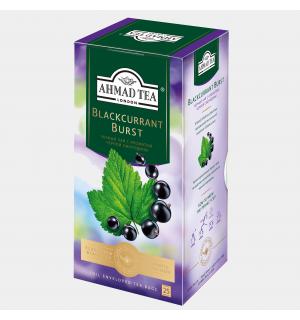 Чай черный Ahmad Tea Blackcurrant Burst Enveloped 50г (25 пак.)