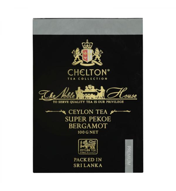 Чай черный Chelton Zipp Noble House Super Pekoe Bergamot 100г