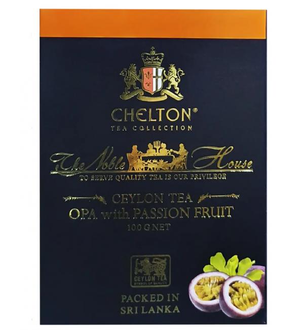 Чай черный Chelton Noble House Black OPA Passion Fruit 100г