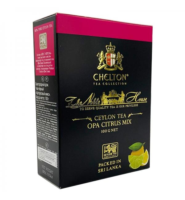 Чай черный Chelton Noble House Black OPA Citrus Mix 100г