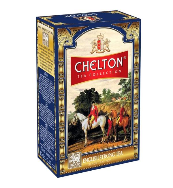 Чай черный Chelton English Strong Tea with Tips 100г