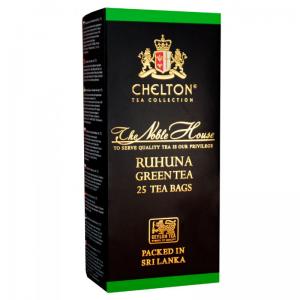 Чай зеленый Chelton Noble House RUHUNA Green Tea 50г (25 пак.)