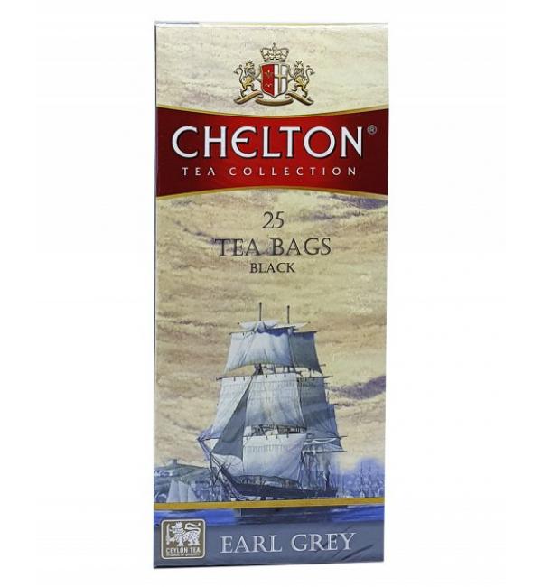 Чай черный Chelton Earl Grey Tea 37,5г (25 пак.)