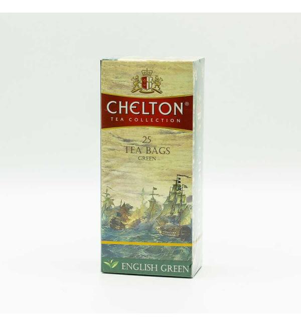 Чай зеленый Chelton English Green Tea 37,5г (25 пак.)