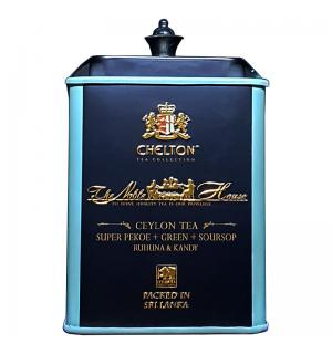 Чай черный и зеленый Chelton Super Pekoe Green Tea Soursop 60г