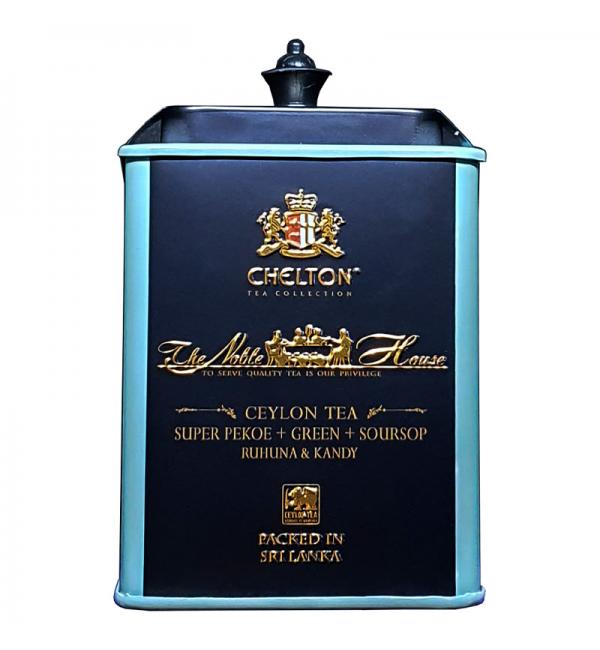 Чай черный и зеленый Chelton Super Pekoe Green Tea Soursop 60г