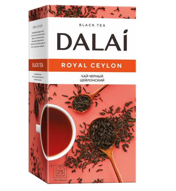 Чай черный Dalai Royal Ceylon 37,5‬г (25 пак.)