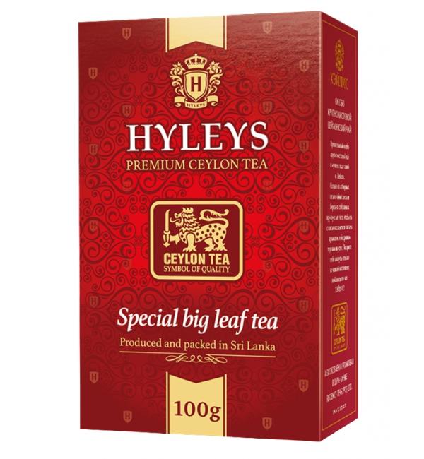Чай черный Hyleys Бордовая пачка 100г